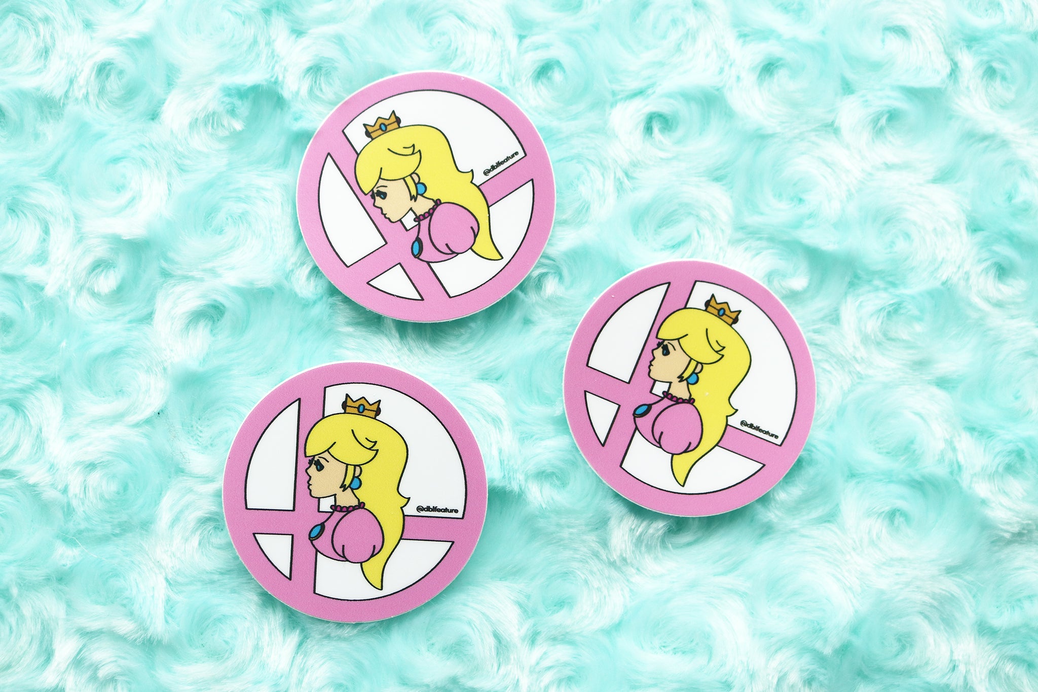 Princess Peach Stickers