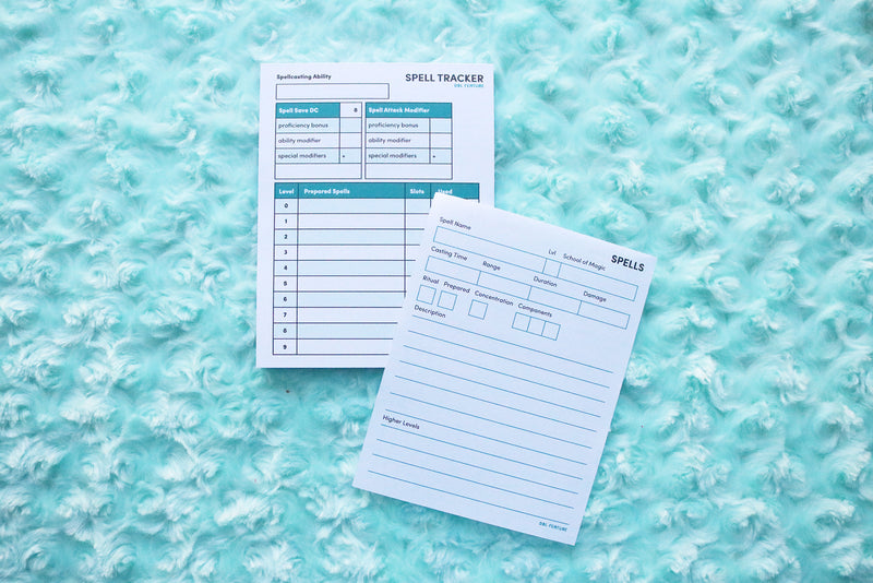 RPG Notepads