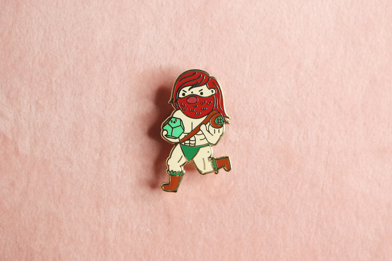 Barbarian Class Pin