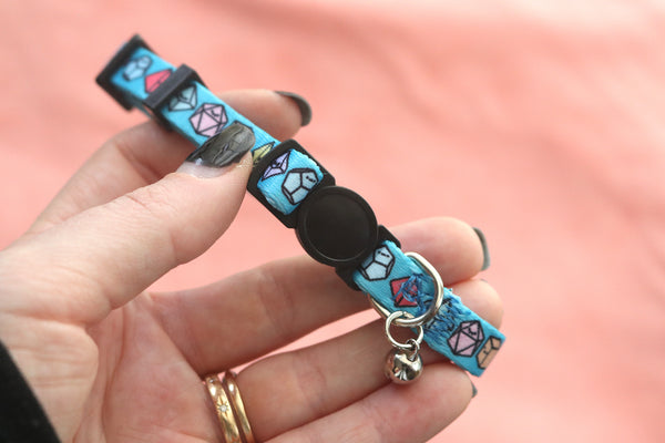 Tiny Dice Cat Collar