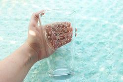 Water Drinking D20 Pint Glass