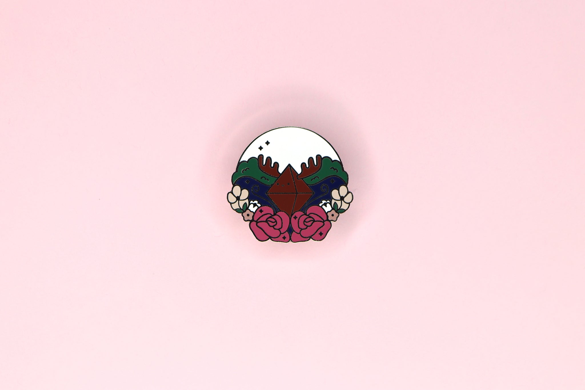 Moon Druid DnD 5e Class Hard Enamel Pin